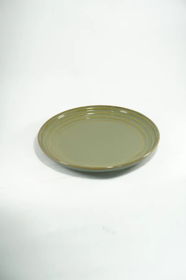 Sage Minimalist Artisan Quarter Plate